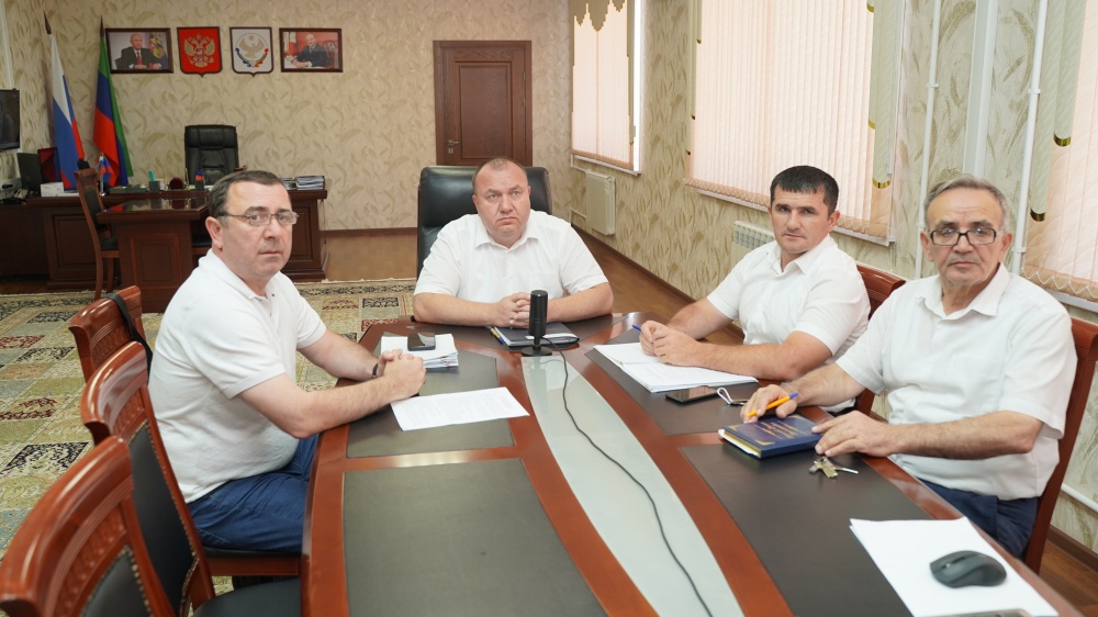 Администрация  Хасавюртовского района приняла участие в работе Правительственного совещания  режиме видеоконференцсвязи