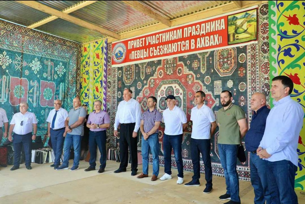 Управление культуры Хасавюртовского района было представлено на республиканском  празднике «Певцы съезжаются в Ахвах»