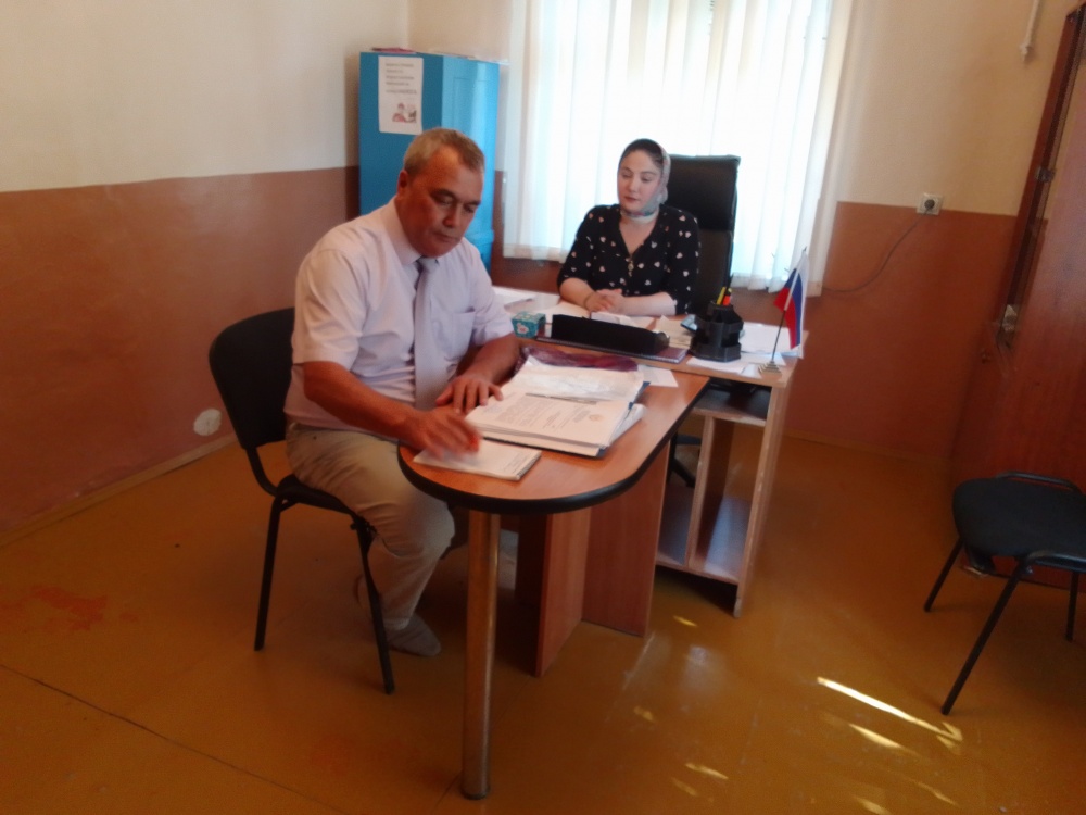 Специалисты отдела по антитеррористической работе в МО «Хасавюртовский район», продолжают выездные проверки организации деятельности АТК сельских поселений