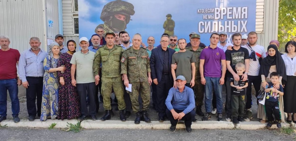 Очередная группа мобилизованных граждан Хасавюртовского района направлена на  сборные пункты