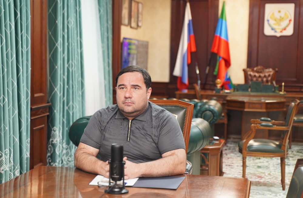 Глава  Хасавюртовского района принял участие в работе Правительственного совещания в режиме видеоконференцсвязи под руководством Алексея Гасанова