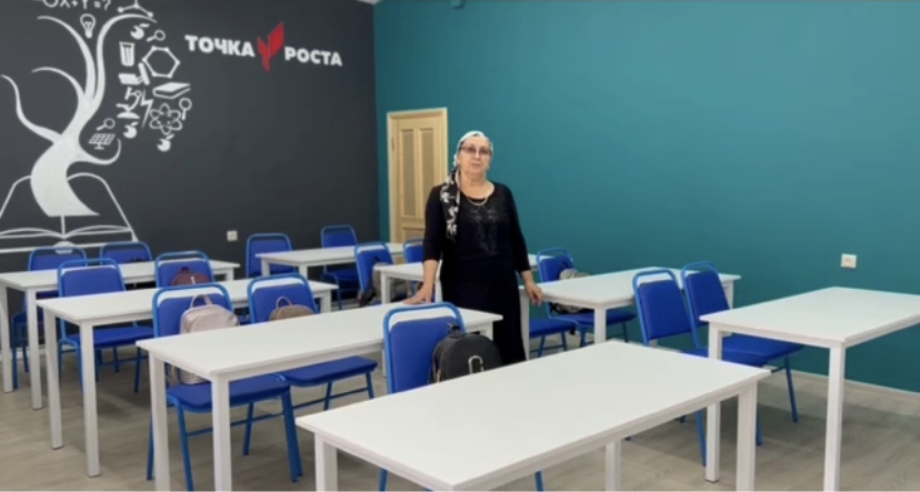В школах Хасавюртовского района в рамках федерального проекта «Современная школа» национального проекта «Образование» кабинеты «Точка роста» оснащены новой мебелью