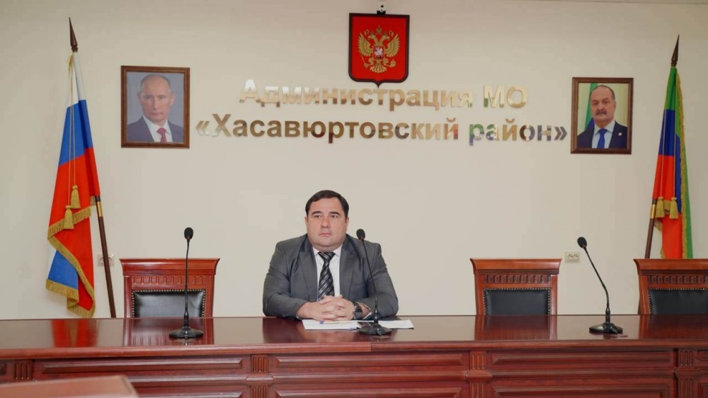 Глава  Хасавюртовского района принял участие в работе заседания Оперативного штаба РД в режиме видеоконференцсвязи под руководством Руслана Алиева