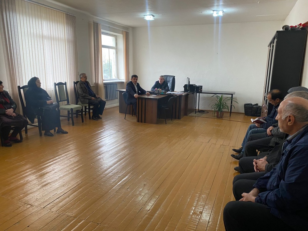 Власти Хасавюртовского района продолжают  выездные встречи в поселениях района по вопросам проведения хода частичной мобилизации