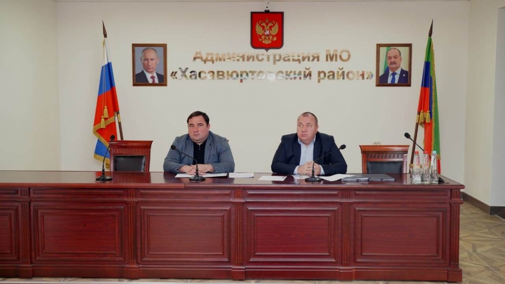 Глава  Хасавюртовского района принял участие в работе Правительственного совещания  режиме видеоконференцсвязи под руководством Наримана Абдулмуталибова