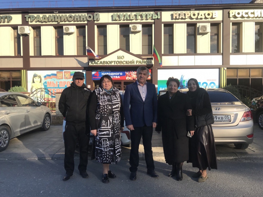 Хасавюртовский район посетила делегация Северокавказского филиала Государственного музея Востока Республики Адыгея