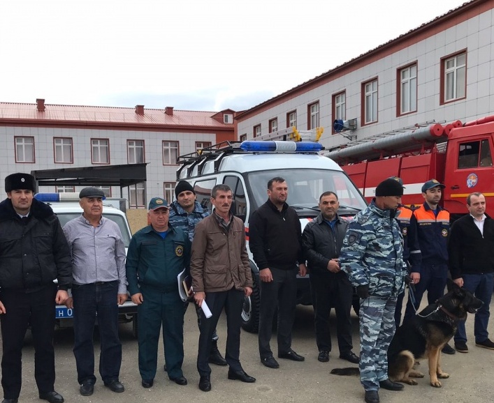 В Хасавюртовском районе продолжаются объектовые тренировки в образовательных учреждениях