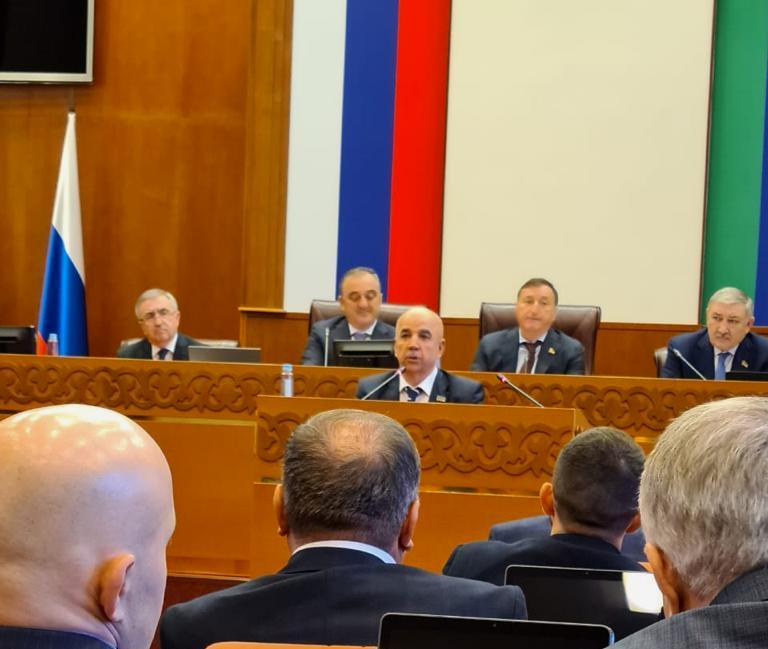 Председатель  Собрания депутатов Хасавюртовского района Магомед Лабазанов принял участие в работе публичных слушаний в НС РД