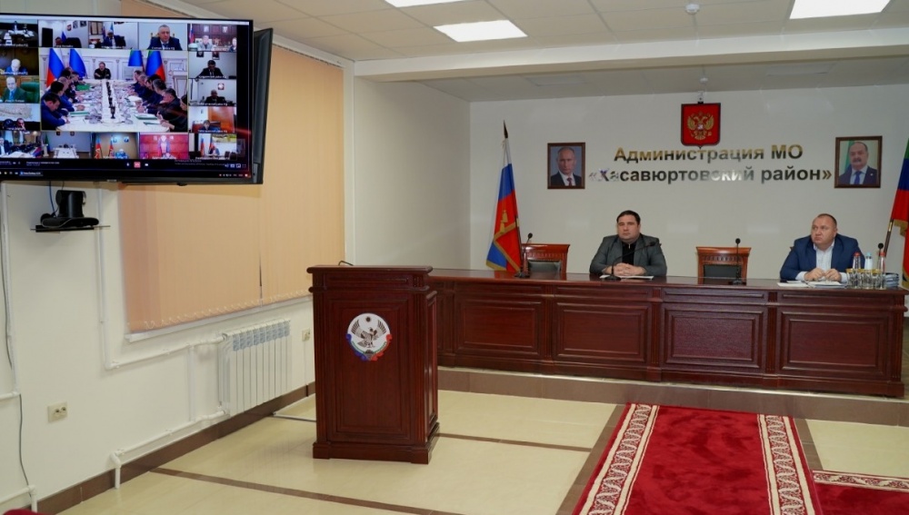 Глава Хасавюртовского района принял участие в работе Правительственного совещания у Главы РД Сергея Меликова по вопросу «О перспективах развития системы здравоохранения РД в период 2023-2025 годов»