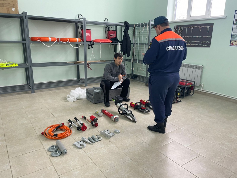 В МКУ «Управление по делам ГО ЧС и МП» прошла аттестация  спасателей поисково-спасательной службы