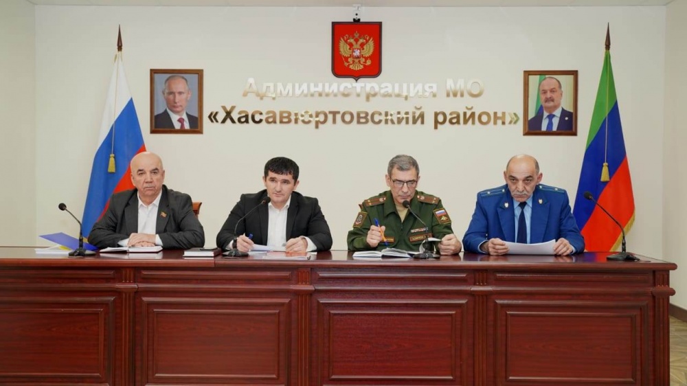 Власти Хасавюртовского района продолжают мероприятия  по вопросам хода призывной кампании