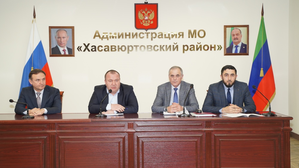 В администрации Хасавюртовского района  прошло    межведомственное совещание с участием  представителей  ООО « Газпром трансгаз Махачкала» по вопросам профилактики нарушения охранных зон газотранспорт