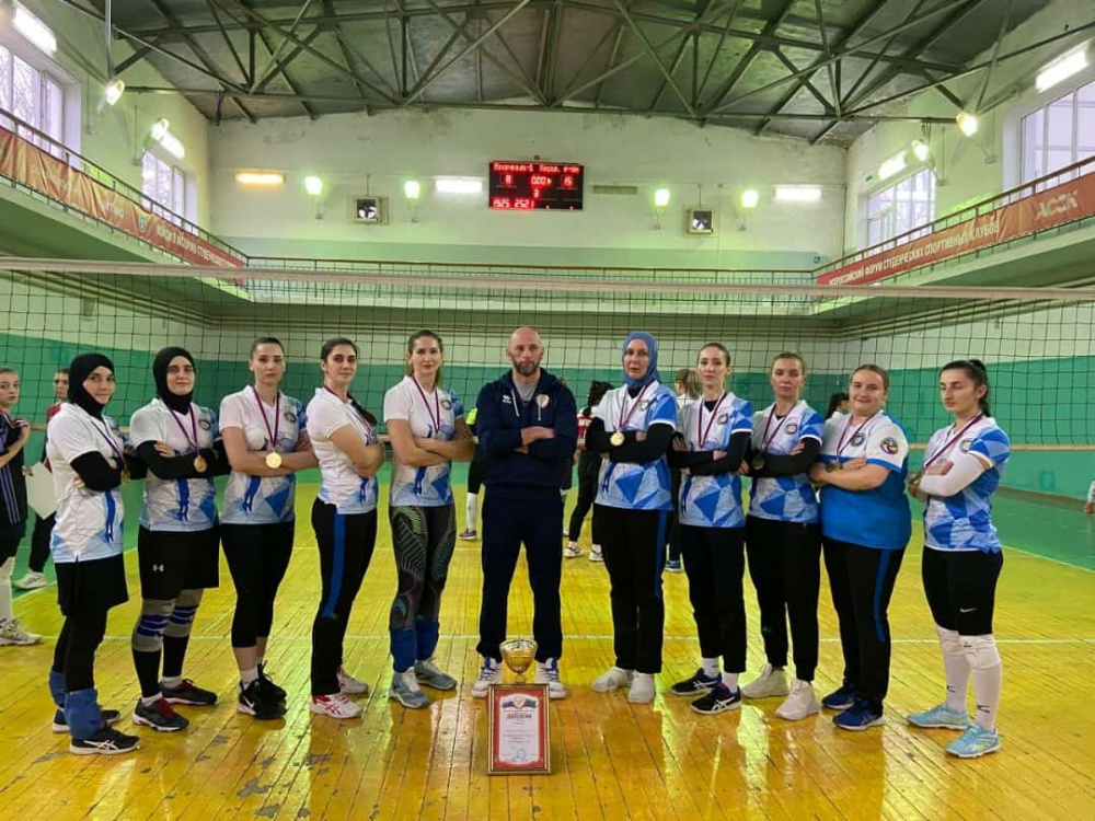Женская волейбольная команда Хасавюртовского района – Чемпион Дагестана 2022