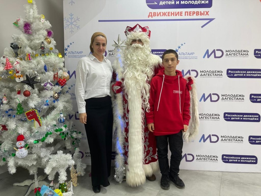 Школьники Хасавюртовского района приняли участие в зимнем Фестивале «Движение первых».