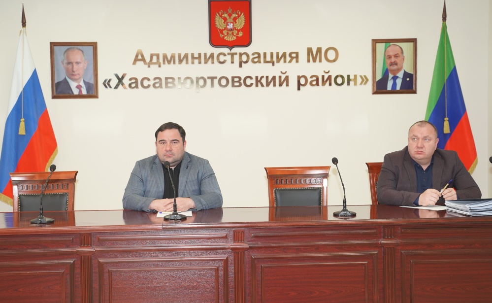 Глава  Хасавюртовского района принял участие в работе заседания Республиканского штаба по безопасности энергоснабжения в режиме ВКС под руководством Абдулмуслима Абдулмуслимова