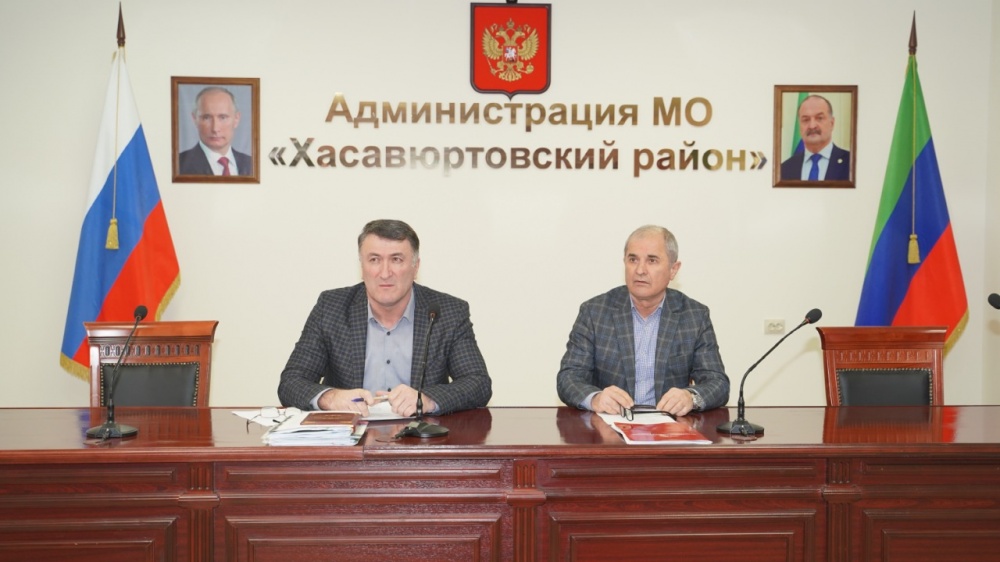 Администрация Хасавюртовского района приняла участие в работе совещания в режиме видеоконференцсвязи Министерства сельского хозяйства и продовольствия РД