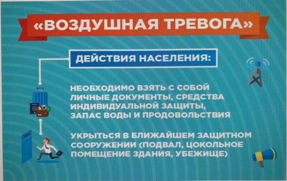 Управление по делам ГО ЧС и МП» МО «Хасавюртовский район»: Действие населения при получении сигналов гражданской обороны