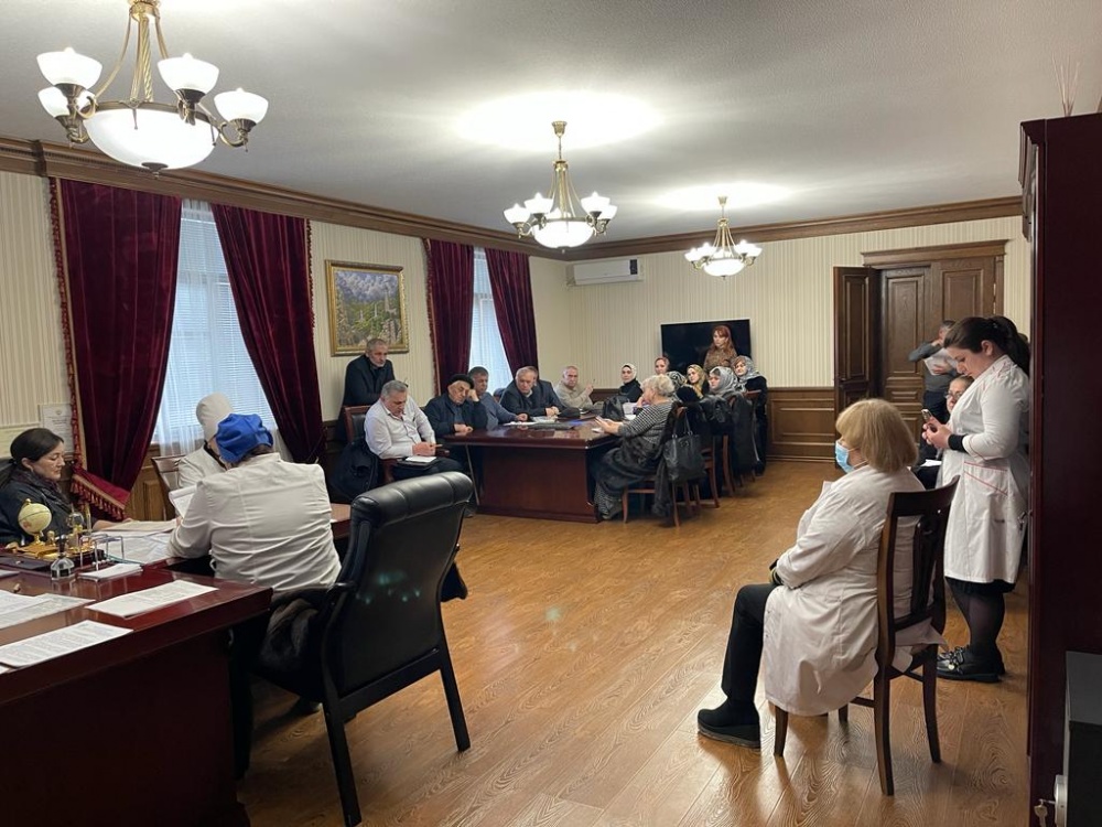 В ЦРБ Хасавюртовского района в ходе расширенного совещания обсудили вопросы иммунизации  против полиомиелита