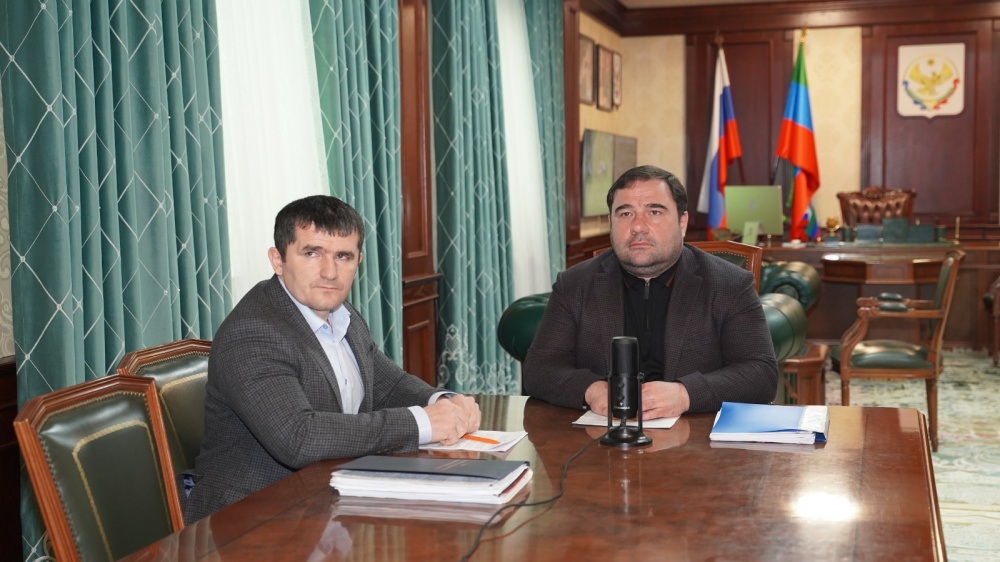 Глава  Хасавюртовского района принял участие в работе Правительственного совещания в режиме видеоконференцсвязи под руководством Алексея Гасанова