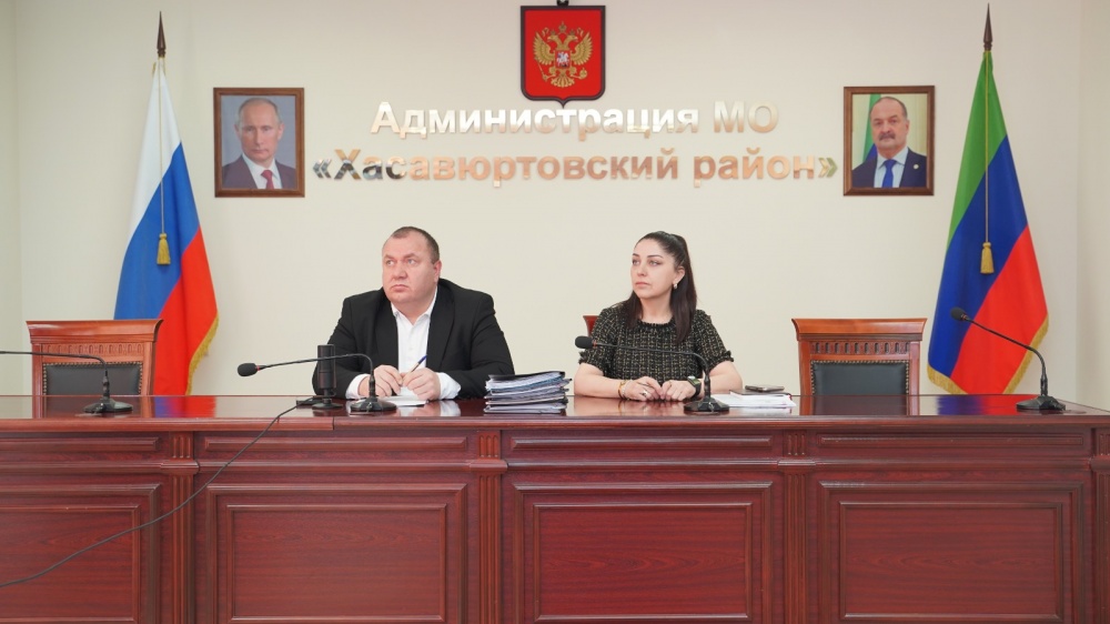 Администрация Хасавюртовского района приняла участие в работе Правительственного заседания   в режиме видеоконференцсвязи под руководством Абдулмуслима Абдулмуслимова