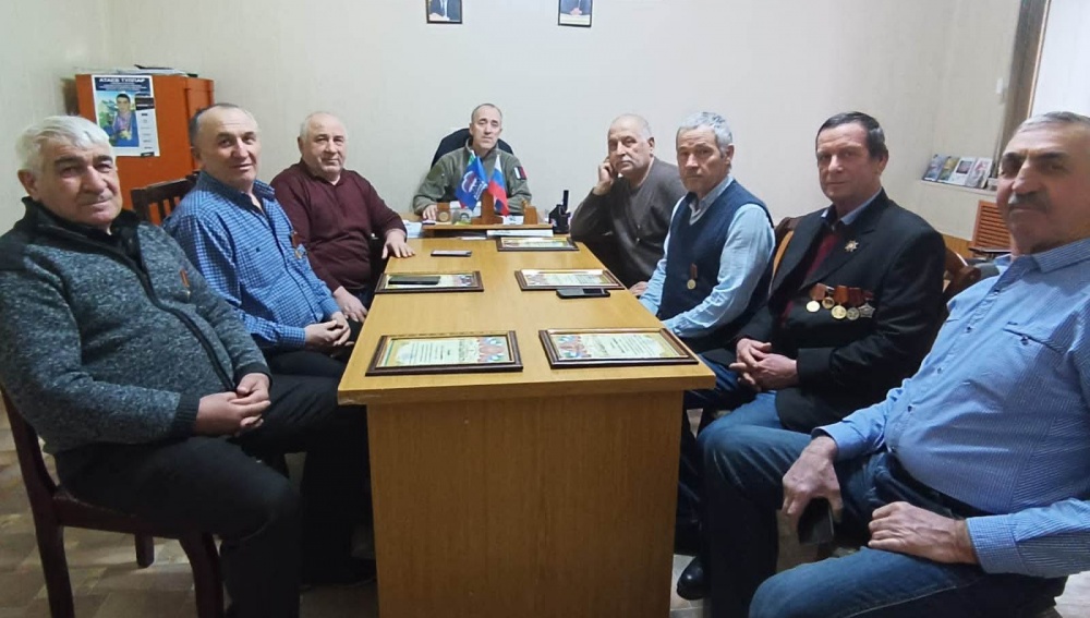 В администрации села Аксай состоялась встреча с участниками Афганской войны