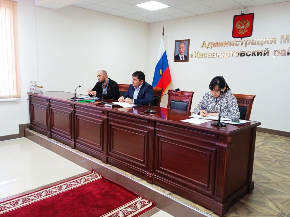 В администрации Хасавюртовского района  состоялось  межведомственное заседание эвакуационной Комиссии