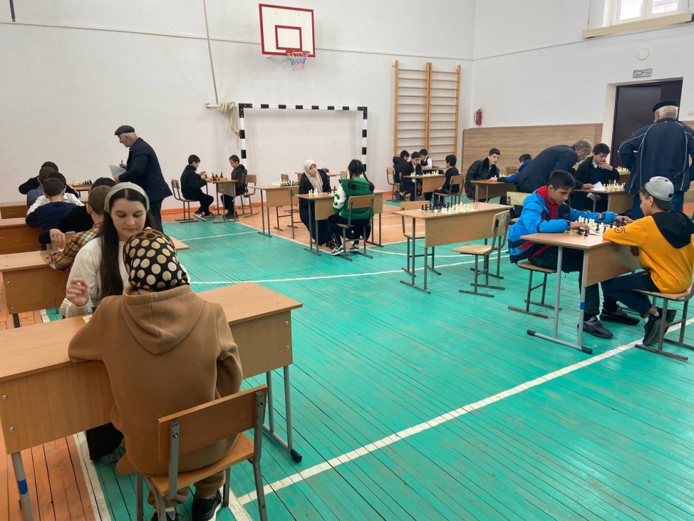 В РУО Хасавюртовского района прошёл муниципальный этап Всероссийских соревнований шахматного турнира «Белая ладья»