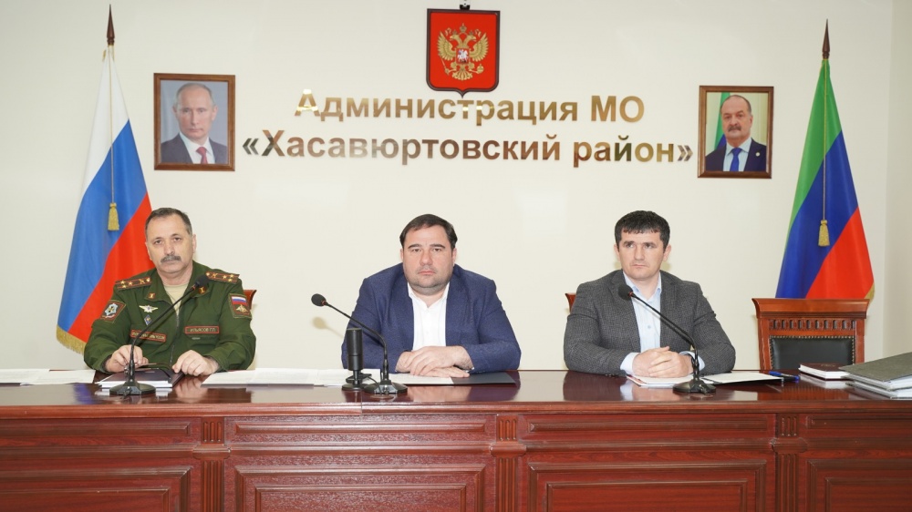 Глава Хасавюртовского района принял участие в работе Правительственного совещания  в режиме видеоконференцсвязи