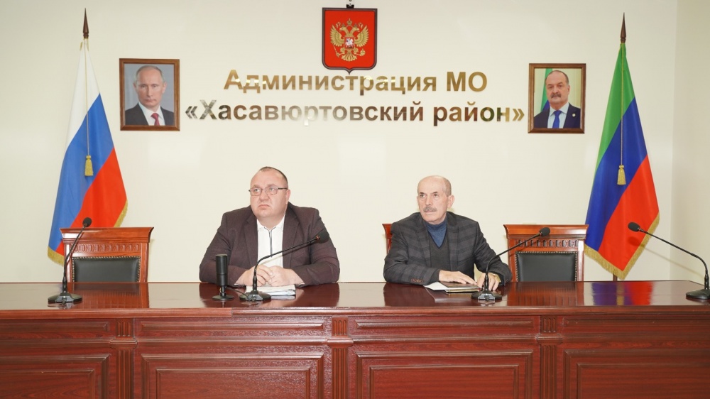 Администрация Хасавюртовского района приняла участие в работе   совещания  в режиме ВКС Министерства энергетики и тарифов РД