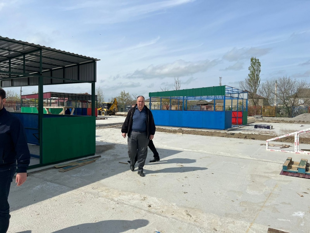 Власти и депутаты НС РД от Хасавюртовского района продолжают инспектирование  хода строительства образовательных и дошкольных учреждений в муниципалитете