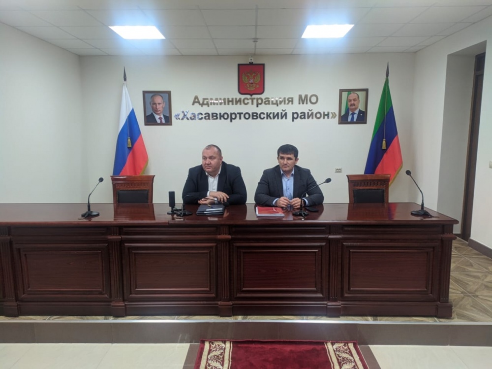 Администрация Хасавюртовского района приняла участие в работе совещания в режиме ВКС Министерства  образования и науки РД