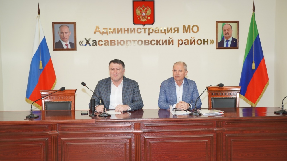 Администрация Хасавюртовского района приняла участие в работе совещания  в режиме видеоконференцсвязи Министерства сельского хозяйства и продовольствия РД