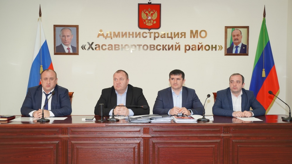 Администрация Хасавюртовского района приняла участие в работе Правительственного заседания   в режиме видеоконференцсвязи под руководством Абдулмуслима Абдулмуслимова