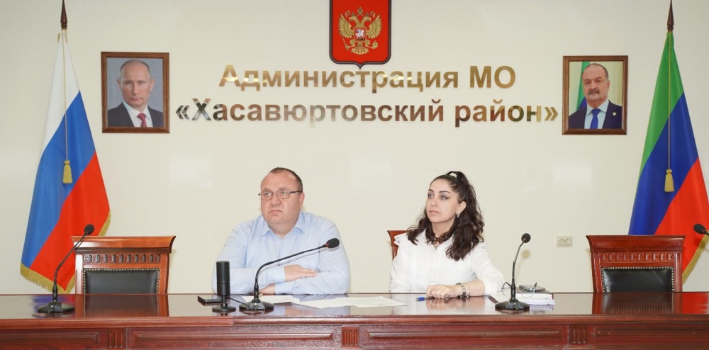 Администрация  Хасавюртовского района приняла  участие в работе Правительственного совещания в режиме ВКС по вопросам реализации на территории РД государственной программы РФ « Национальная система пр