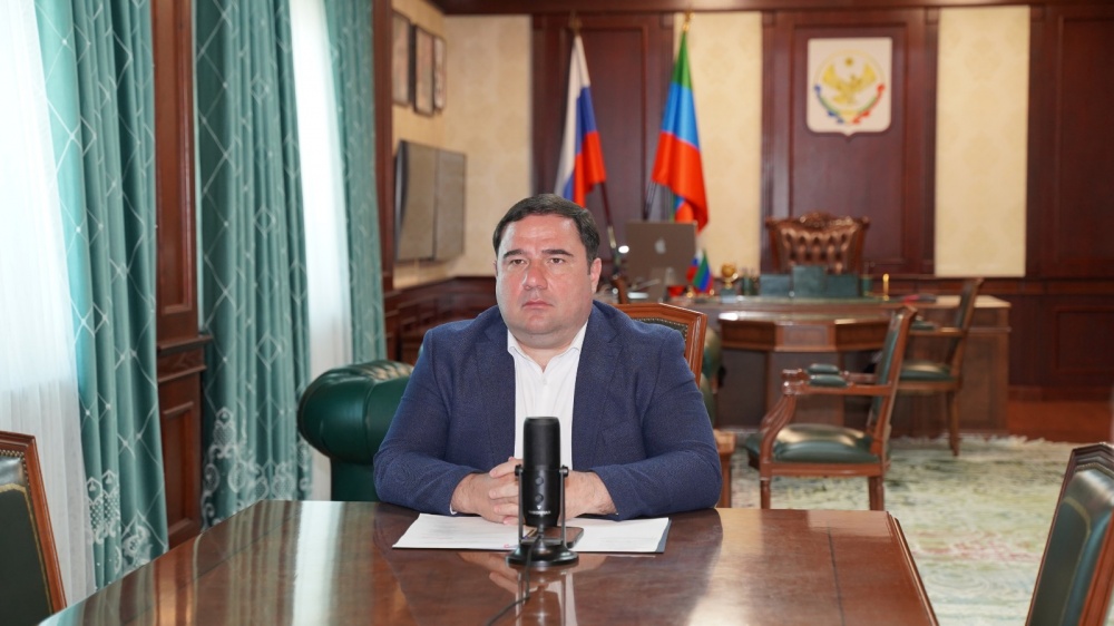 Глава  Хасавюртовского района принял участие в работе  заседания Оперативного штаба РД в режиме видеоконференцсвязи под руководством Абдулмуслима Абдулмуслимова