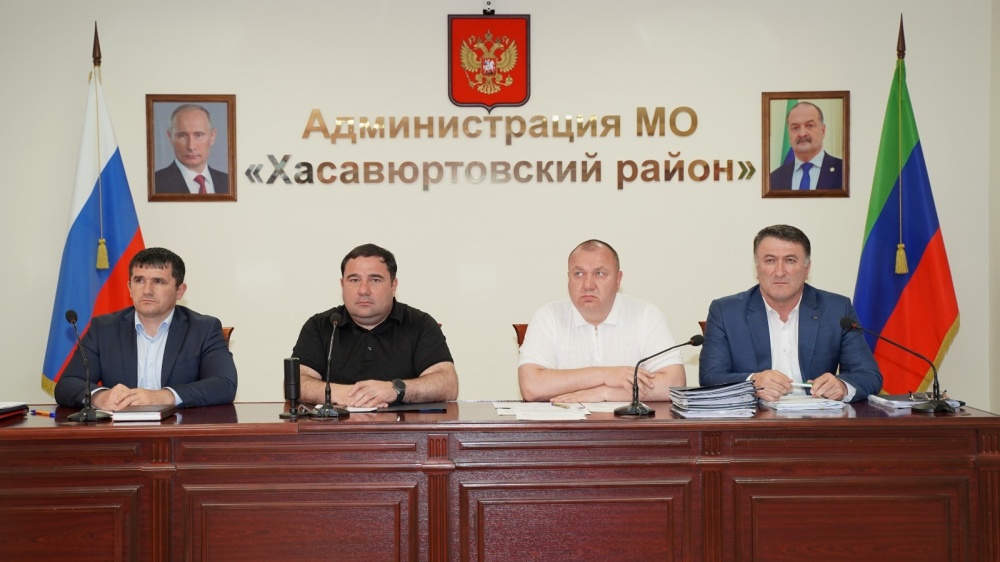 Глава  Хасавюртовского района принял участие в работе  Правительственного совещания   режиме ВКС под руководством Абдулмуслима Абдулмуслимова