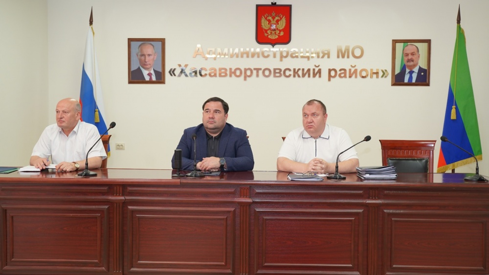 Глава  Хасавюртовского района принял участие в работе Правительственного заседания в режиме ВКС под руководством Абдулмуслима Абдулмуслимова