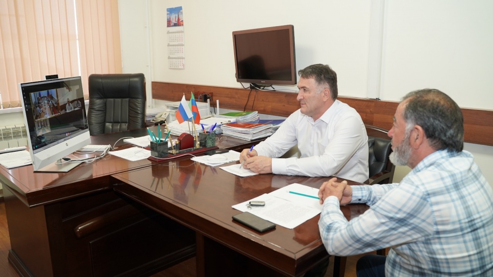 Администрация  Хасавюртовского района  приняла участие в работе заседания Противоэпизоотической комиссии Правительства РД в режиме ВКС