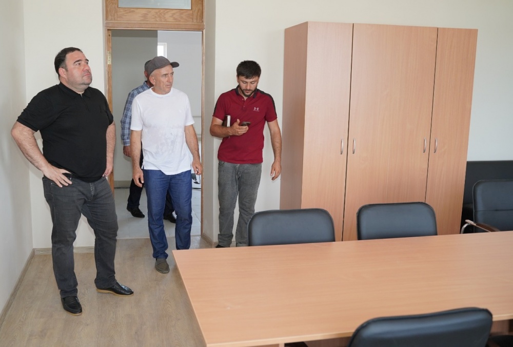 Власти Хасавюртовского района и депутаты НС РД проинспектировали ход строительства  новых школ в рамках реализации  нацпроекта  в сфере образования