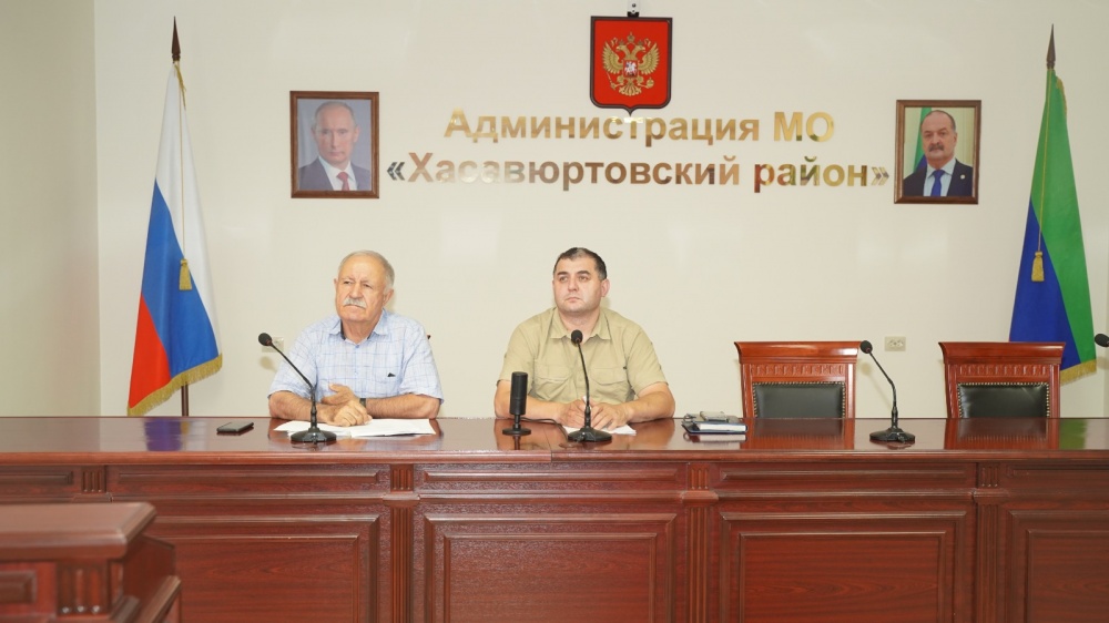Администрация Хасавюртовского района приняла участие в работе совещания  в режиме видеоконференцсвязи Государственной жилищной инспекции РД