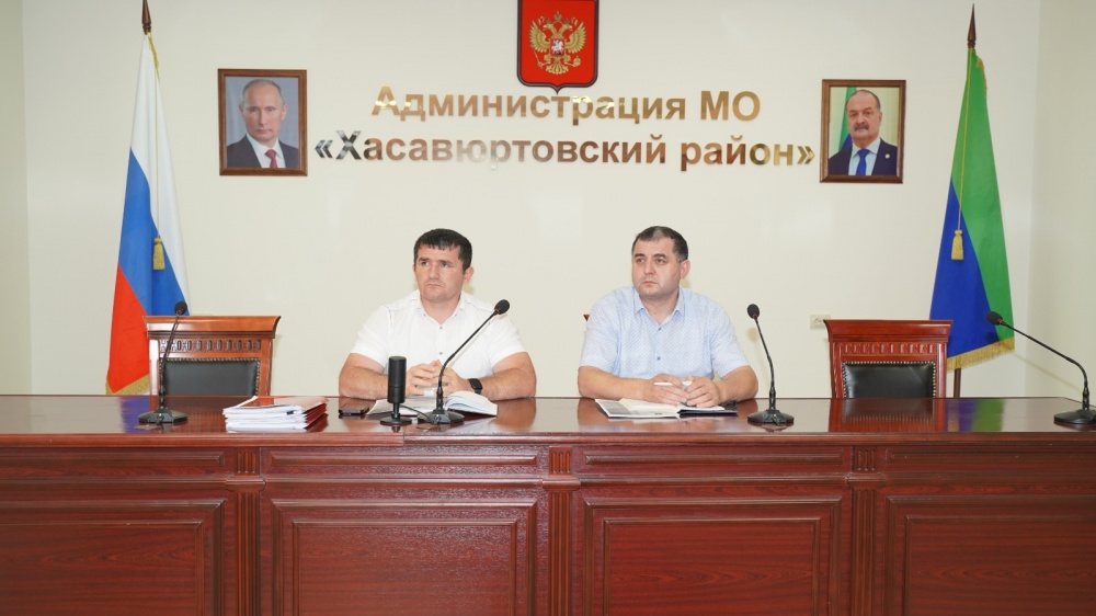 Администрация  Хасавюртовского района приняла участие в работе Правительственного совещания  в режиме ВКС под руководством Абдулмуслима Абдулмуслимова