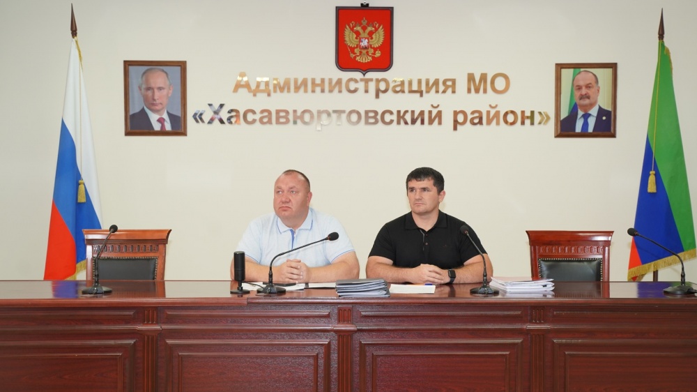Администрация Хасавюртовского района приняла участие в работе Правительственного совещания   в режиме ВКС под руководством Абдулмуслима Абдулмуслимова