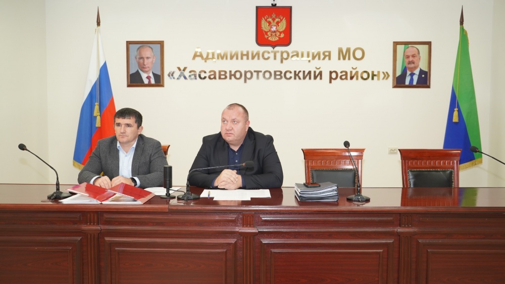 Администрация Хасавюртовского района  приняла  участие в работе заседания  Межведомственной комиссии при Главе РД в режиме ВКС под председательством Сергея Меликова