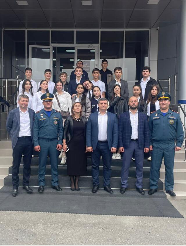 Учащимся Хасавюртовского района провели День открытых дверей  приуроченный ко Дню Гражданской обороны