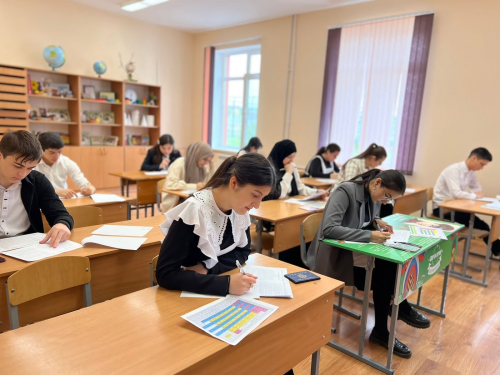 На базе Эндирейской  СОШ 2 Хасавюртовского района стартовал муниципальный этап Всероссийской Олимпиады школьников по химии