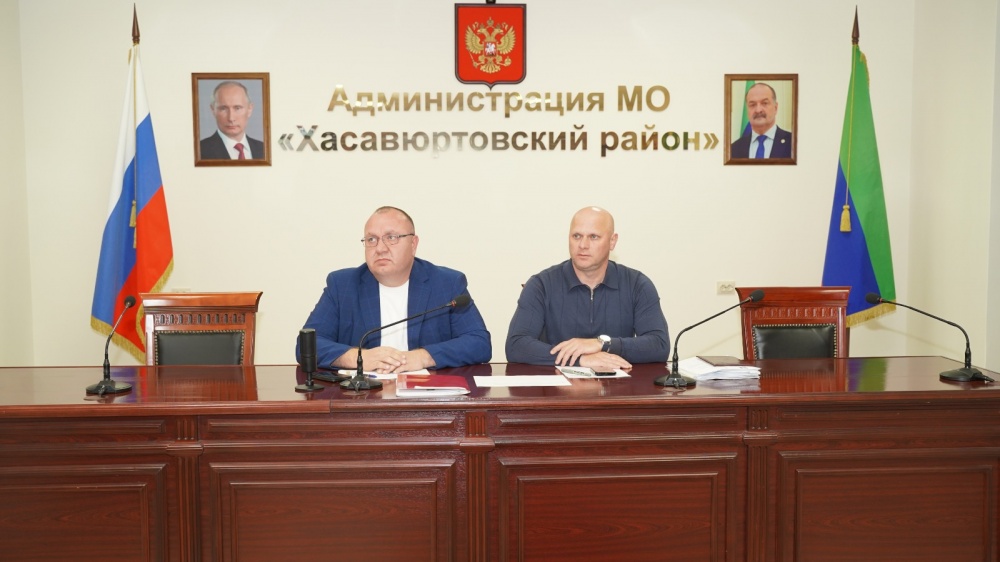 Администрация Хасавюртовского района приняла участие в работе совещания  в режиме ВКС Государственной жилищной инспекции РД