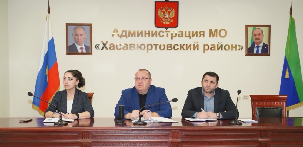 Администрация Хасавюртовского района приняла участие в работе  Правительственного совещания  в режиме видеоконференцсвязи под руководством Манвела Мажонца