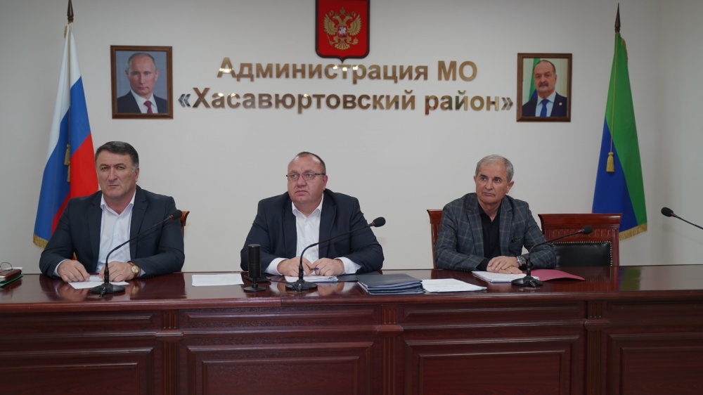 Администрация  Хасавюртовского района приняла участие в работе Правительственного совещания  в режиме ВКС под руководством Абдулмуслима Абдулмуслимова