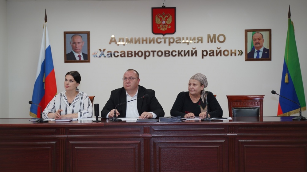 Администрация Хасавюртовского района приняла участие в работе Правительственного совещания    в режиме видеоконференцсвязи под руководством Абдулмуслима Абдулмуслимова