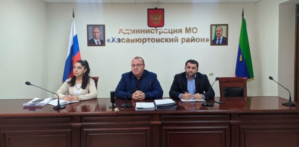 Администрация Хасавюртовского района приняла участие в работе Правительственного совещания    в режиме видеоконференцсвязи под руководством Абдулмуслима Абдулмуслимова